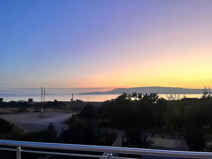 Featured panoramic view of the villa and sea