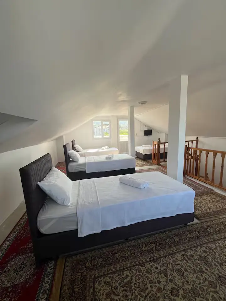 Modern, clean bathroom facilities